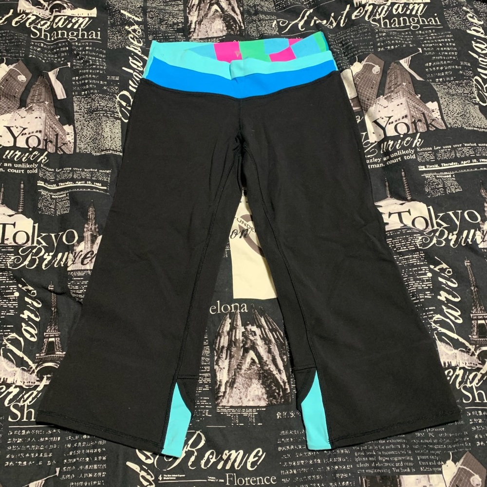 Ivivva by Lululemon reversible crops 14 - Lulu 4